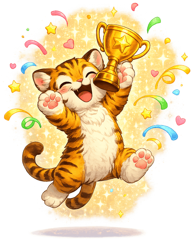 Tomorrow Kid star reward celebration art
